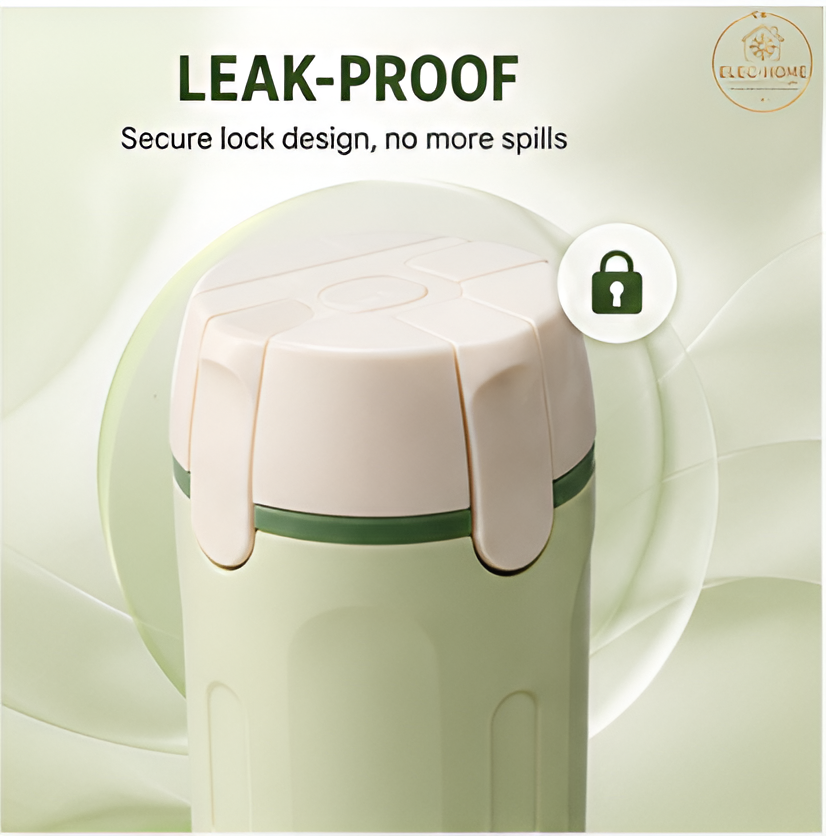 4-in-1 Leak-Proof Travel Dispenser Bottle | TSA Approved Toiletry Container Set with Labels
