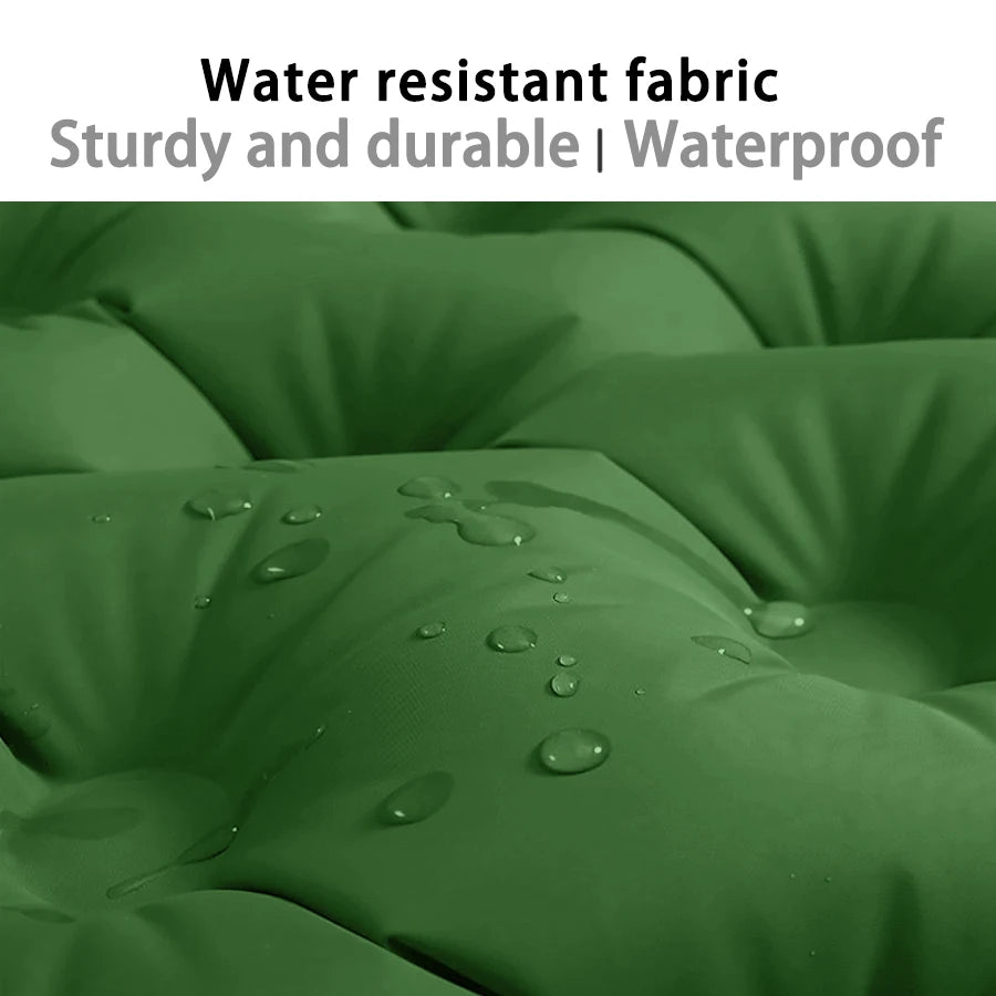 Extra Wide Double Inflatable Camping Mattress | Ultralight Folding Sleeping Pad for Car & Tent Travel
