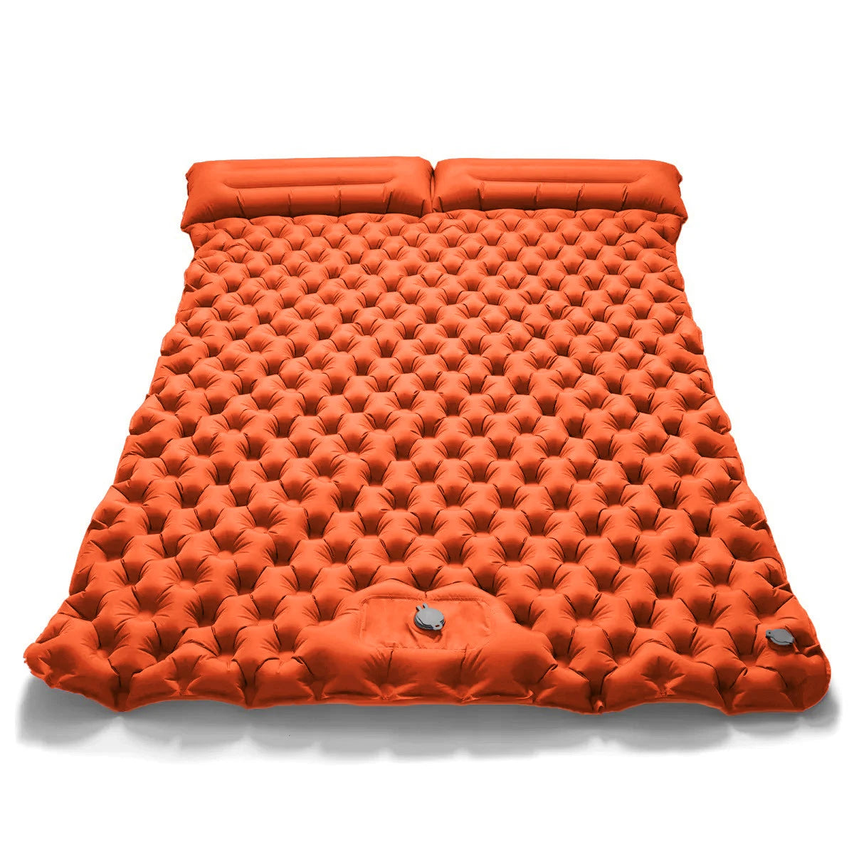 Extra Wide Double Inflatable Camping Mattress | Ultralight Folding Sleeping Pad for Car & Tent Travel