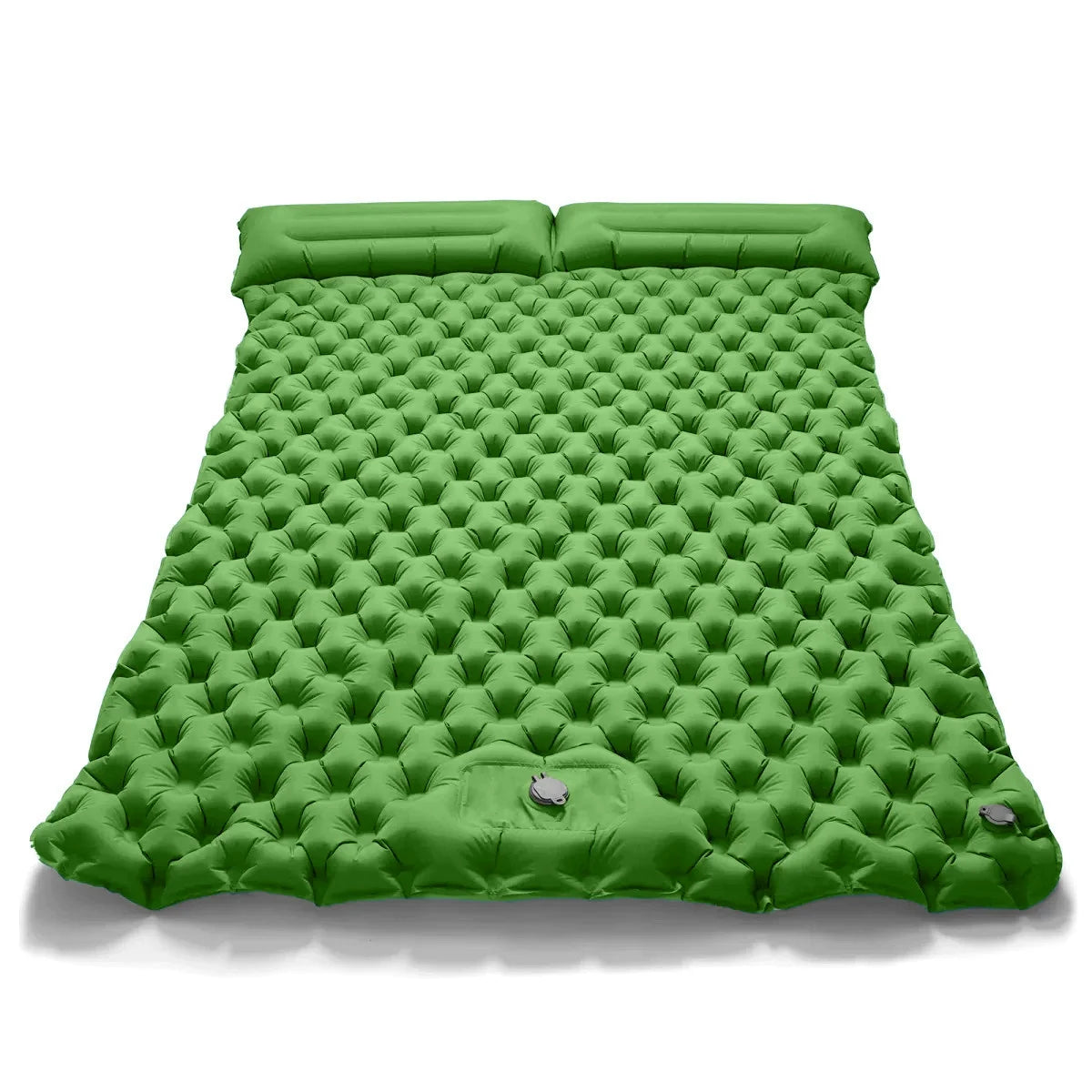Extra Wide Double Inflatable Camping Mattress | Ultralight Folding Sleeping Pad for Car & Tent Travel