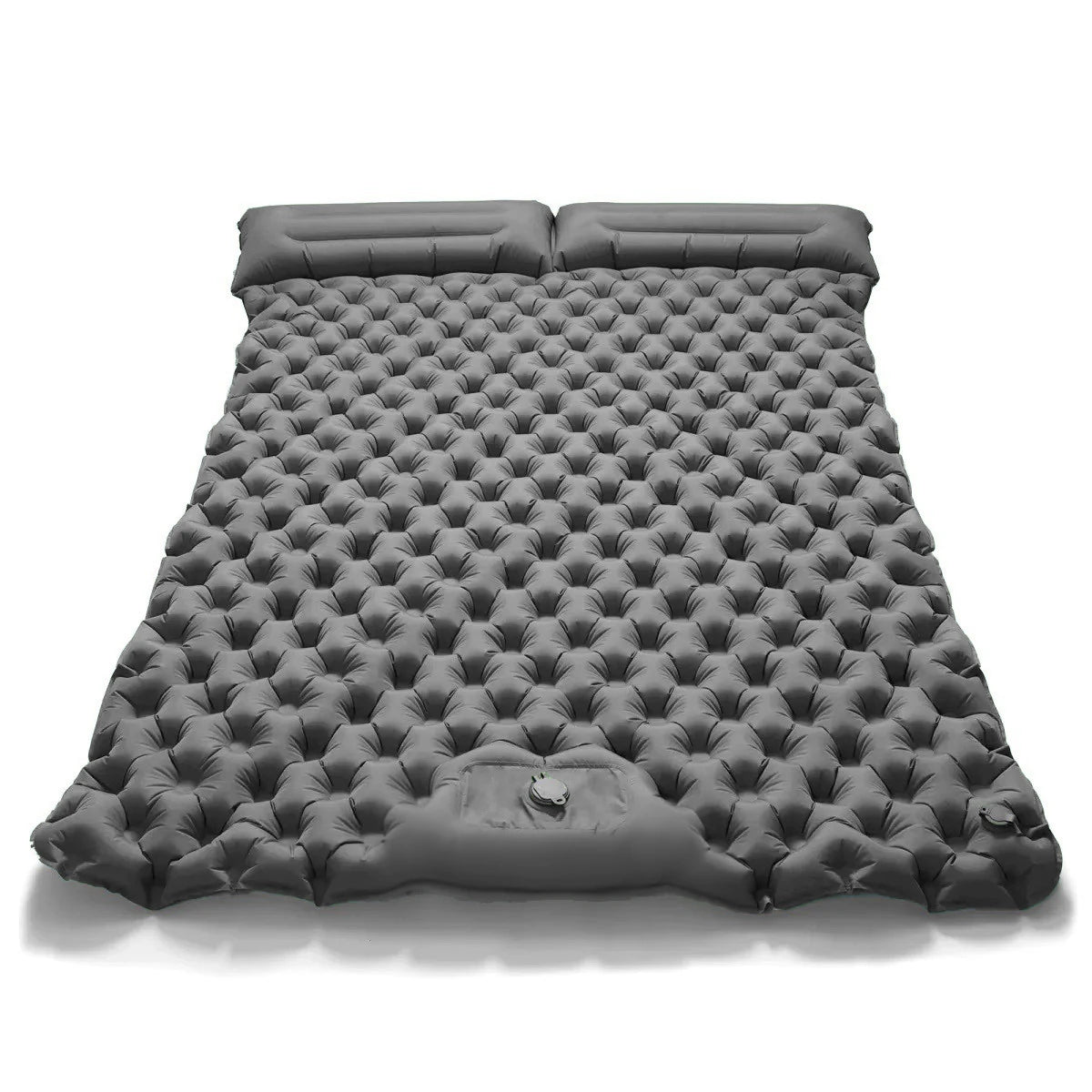 Extra Wide Double Inflatable Camping Mattress | Ultralight Folding Sleeping Pad for Car & Tent Travel