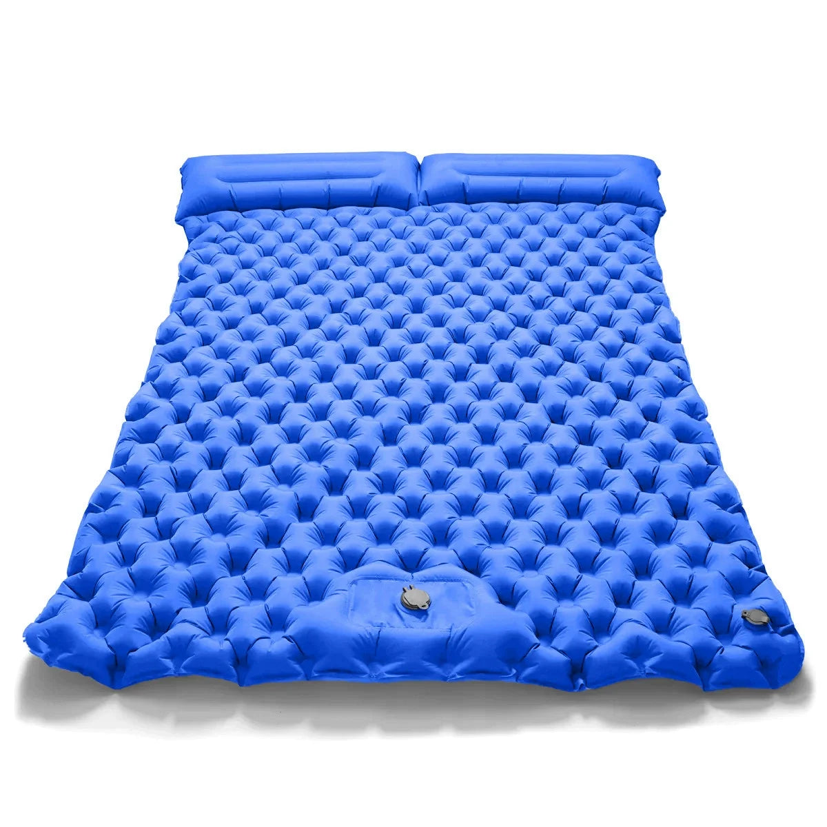 Extra Wide Double Inflatable Camping Mattress | Ultralight Folding Sleeping Pad for Car & Tent Travel